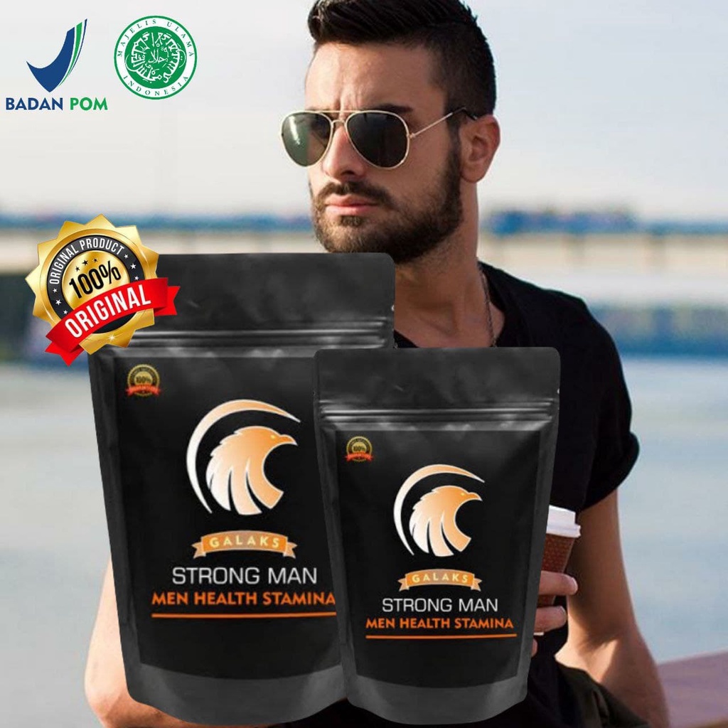 GALAKS STRONG MAN - PENAMBAH STAMINA PRIA DEWASA / MENINGKATKAN GAIRAH SEKS / MENINGKATKAN FUNGSI SE