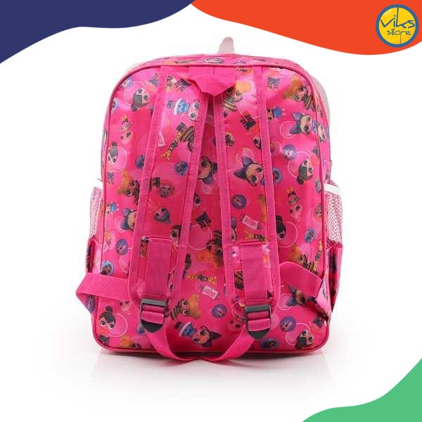 Tas Sekolah TK SD PAUD Ransel Anak Perempuan Tas Lucu Backpack Wanita Tas Punggung Karakter Boneka