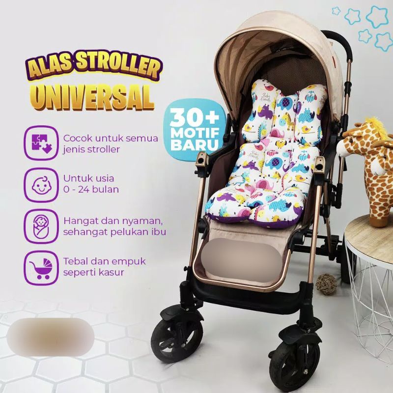 alas stroller / kasur bayi