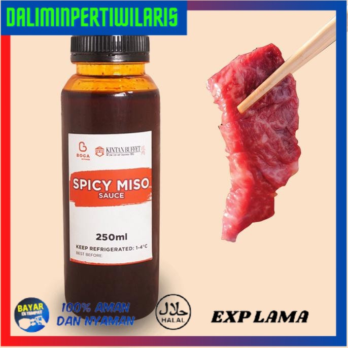 

[[BISA COD]] KINTAN Spicy Miso Sauce 250 mL PROMO SPECIAL Kode 266