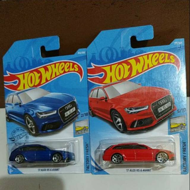 Hot Wheels 17 Audi RS 6 Avant