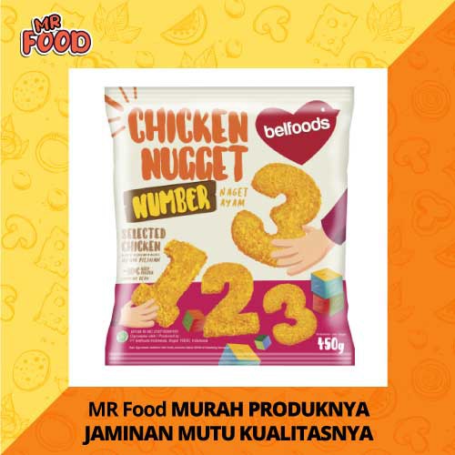 

Belfood Chicken Nugget Number 450gr