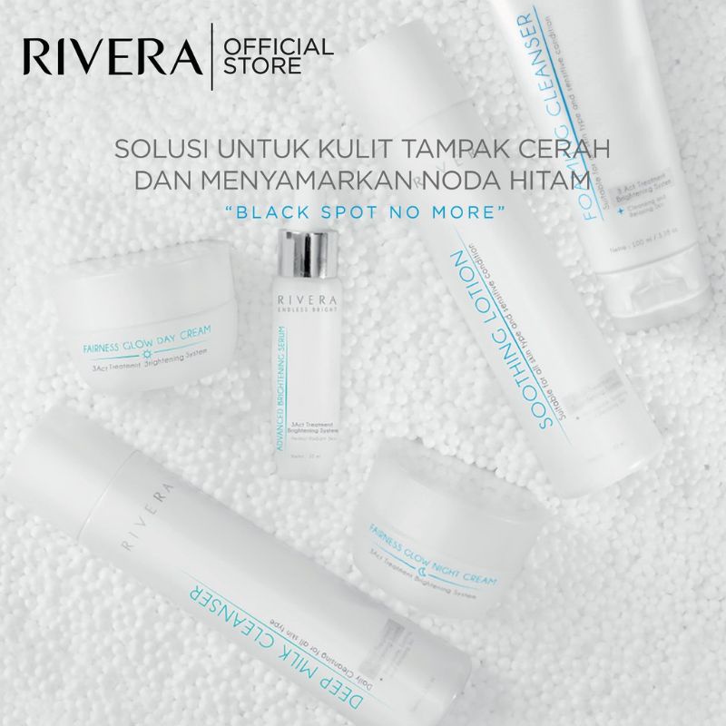 Rivera Soothing Lotion &amp; deep milk cleanser