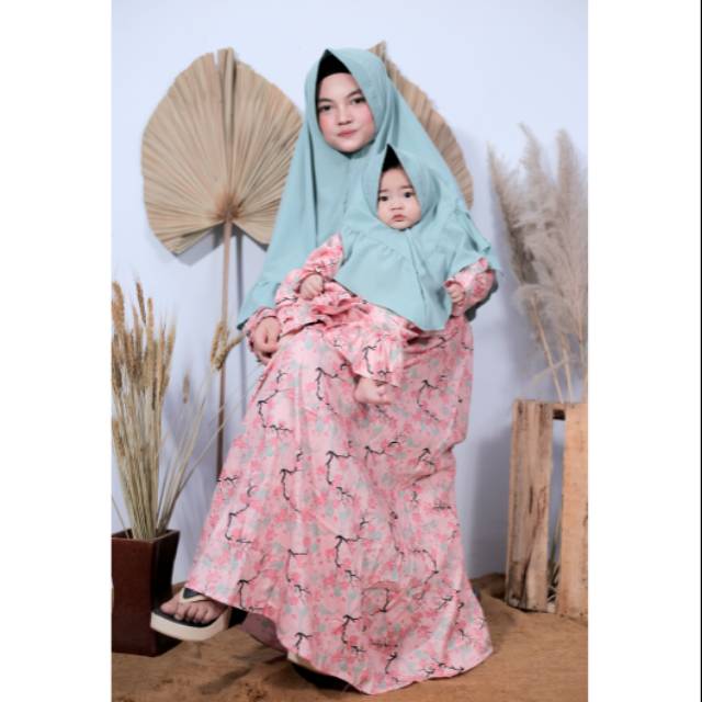 GAMIS COUPLE IBU DAN ANAK BAHAN KATUN JEPANG ORIGINAL TOKAY