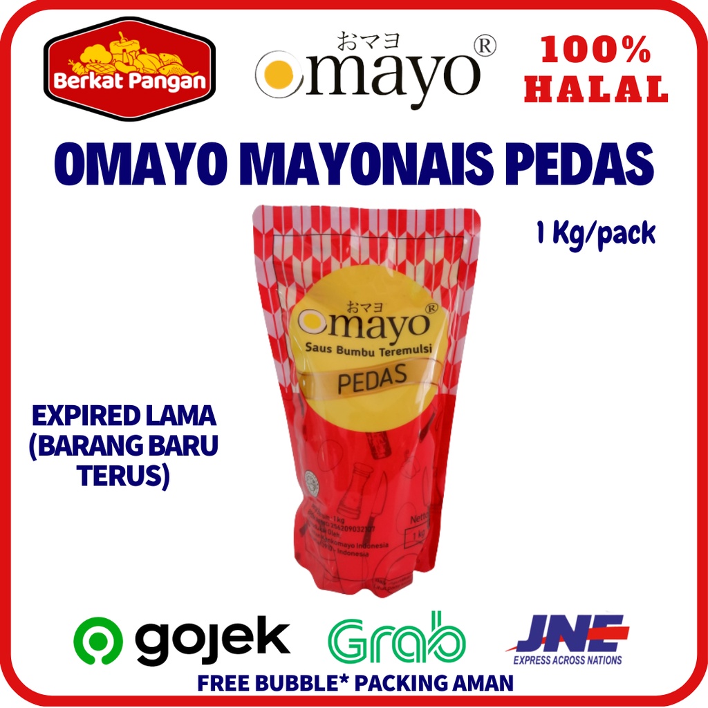 OMAYO Mayo Mayonnaise Pedas Mayonnaise Spicy 1 Kg