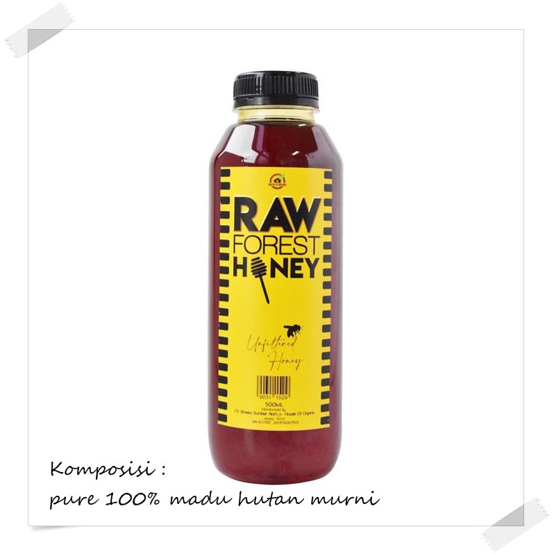 

Raw Forest Honey / Madu Hutan Murni 500 ml
