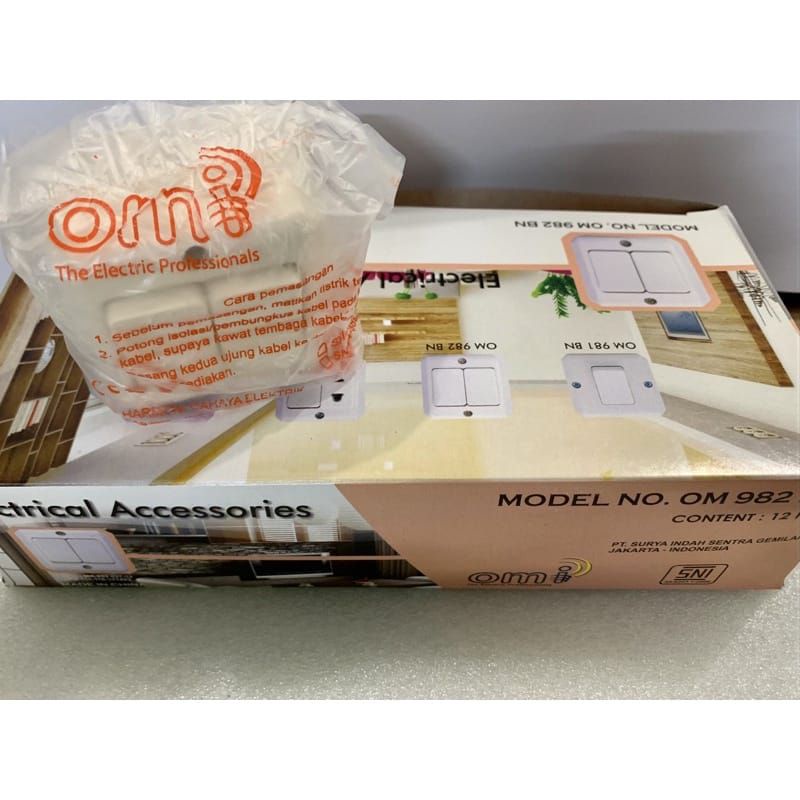 SAKLAR DOUBLE OB OMI/SAKLAR DOUBLE TEMPEL OMI OM982BN