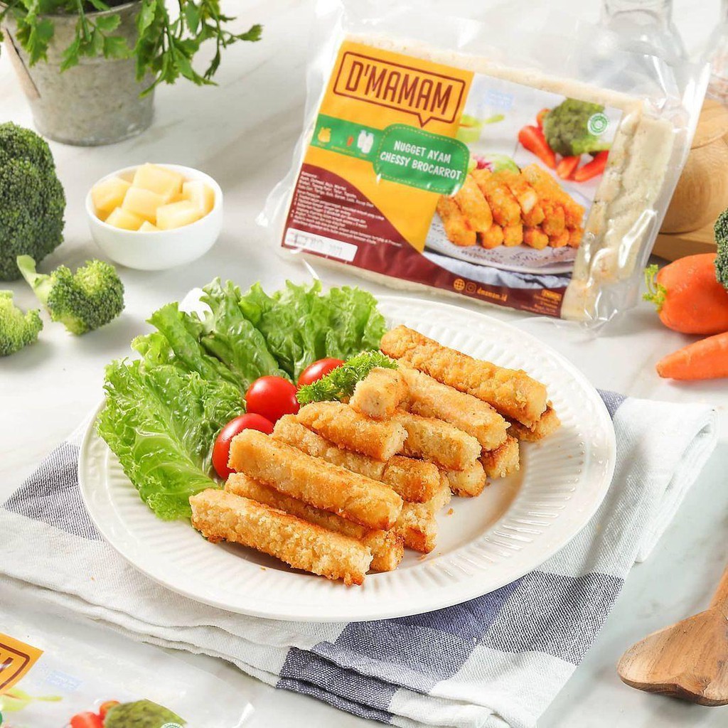 

Nugget Ayam Cheesy Brocarrot D'MAMAM