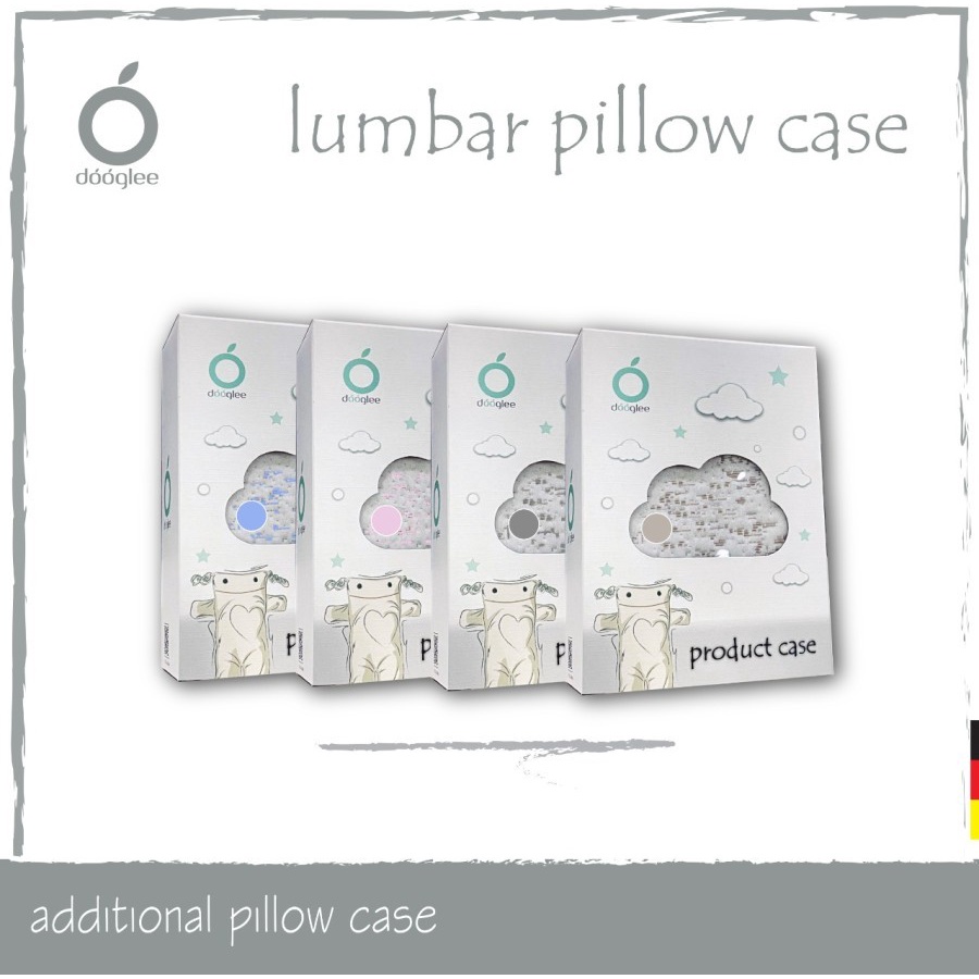 Dooglee Case Lumbar Pillow | Sarung Bantal