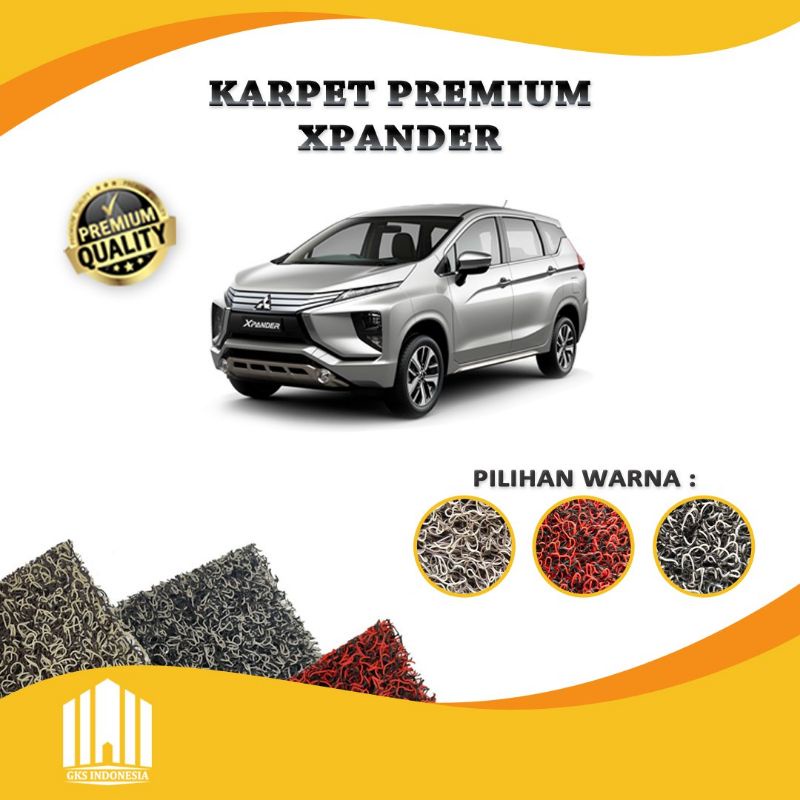 PRESTIGE KARPET MOBIL PREMIUM MITSUBISHI XPANDER FULL BAGASI COIL MAT