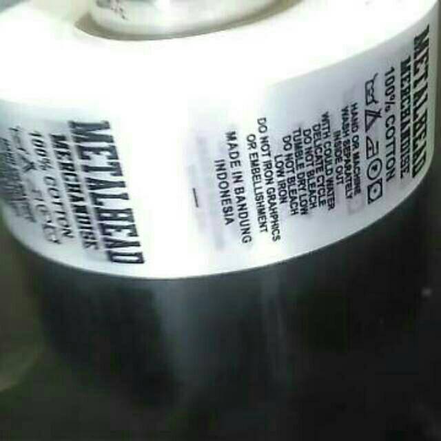 

Label satin printing saten print ( bukan di sablon )