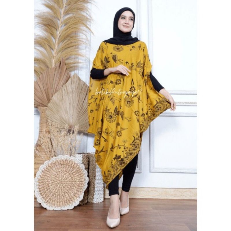 kaftan batik wanita ANGSA KUNING