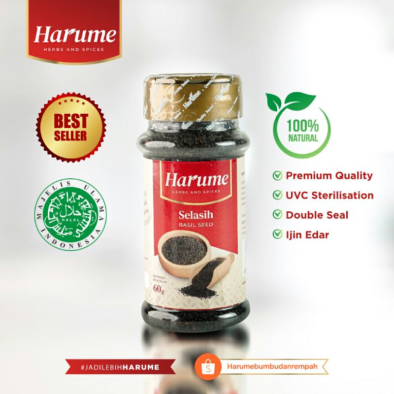 

HARUME - Biji Selasih / Basil Seed