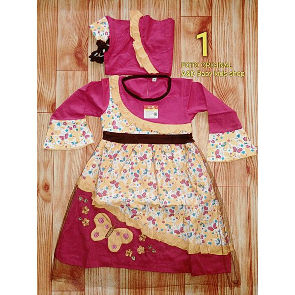 baju muslim anak perempuan - busana muslim anak perempuan