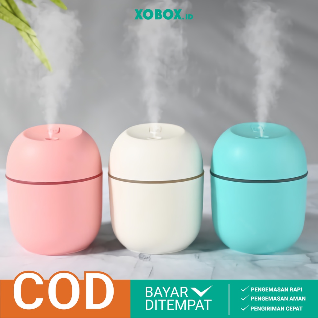 Humidifier Udara Purifier Air Diffuser Portable Pelembab dan Penjernih Udara HM007 - XOBOX