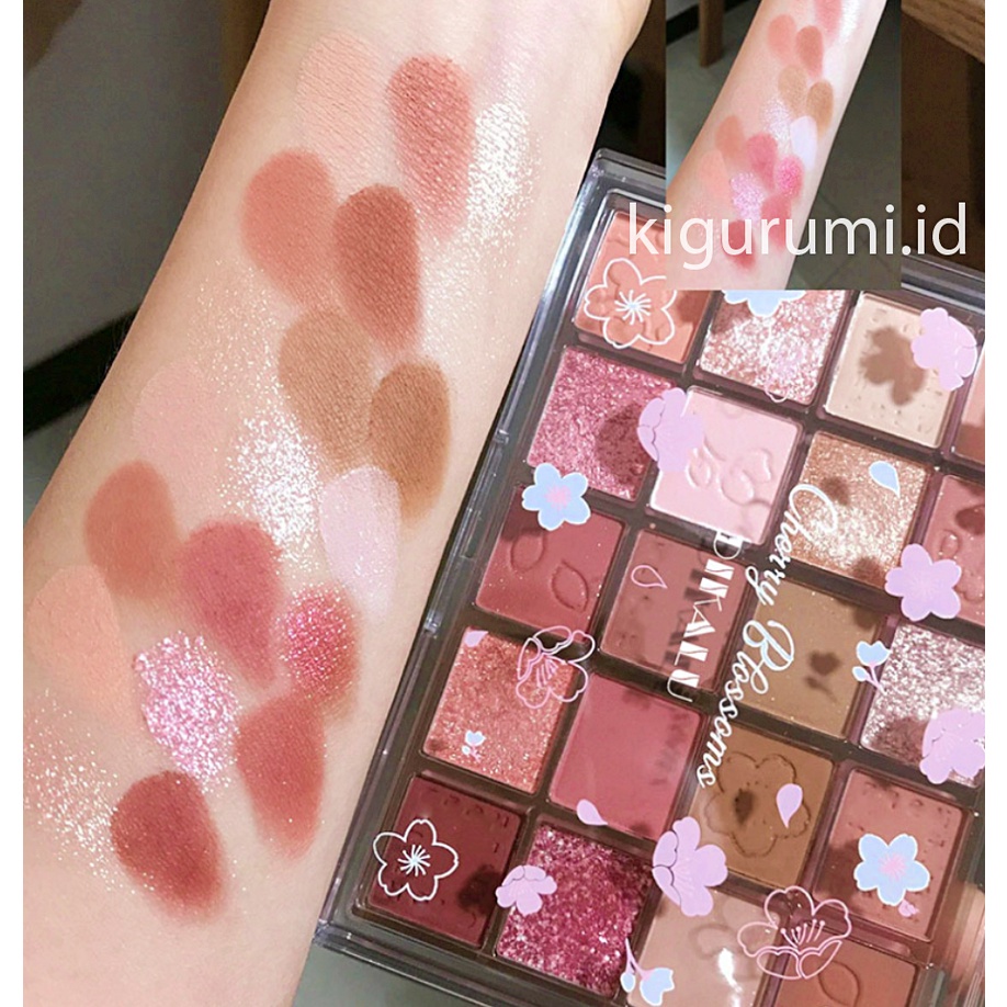 DIKALU 20 Colors Eyeshadow Matte Palet Waterproof Glitter Pallete Berfungsi Membuat Warna Mata Dan Berkilau XX049