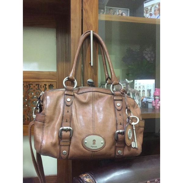 fossil maddox satchel preloved
