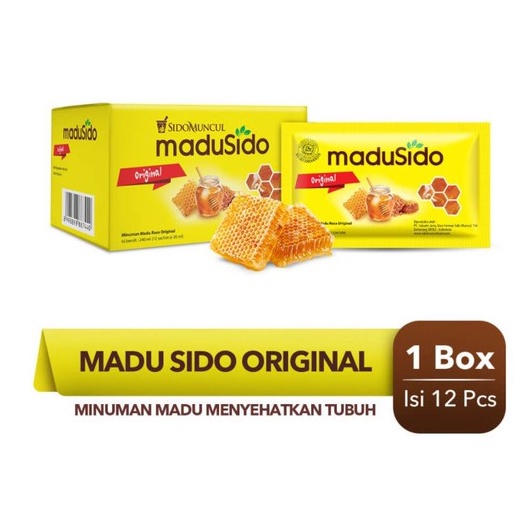 

SIDOMUNCUL Madu Sido Original 12 Sachet Minuman Kesehatan Menjaga Imun Tubuh