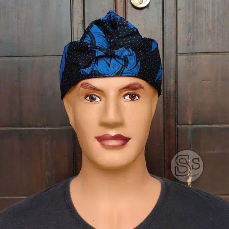 blangkon sunda khas baduy ikat kepala