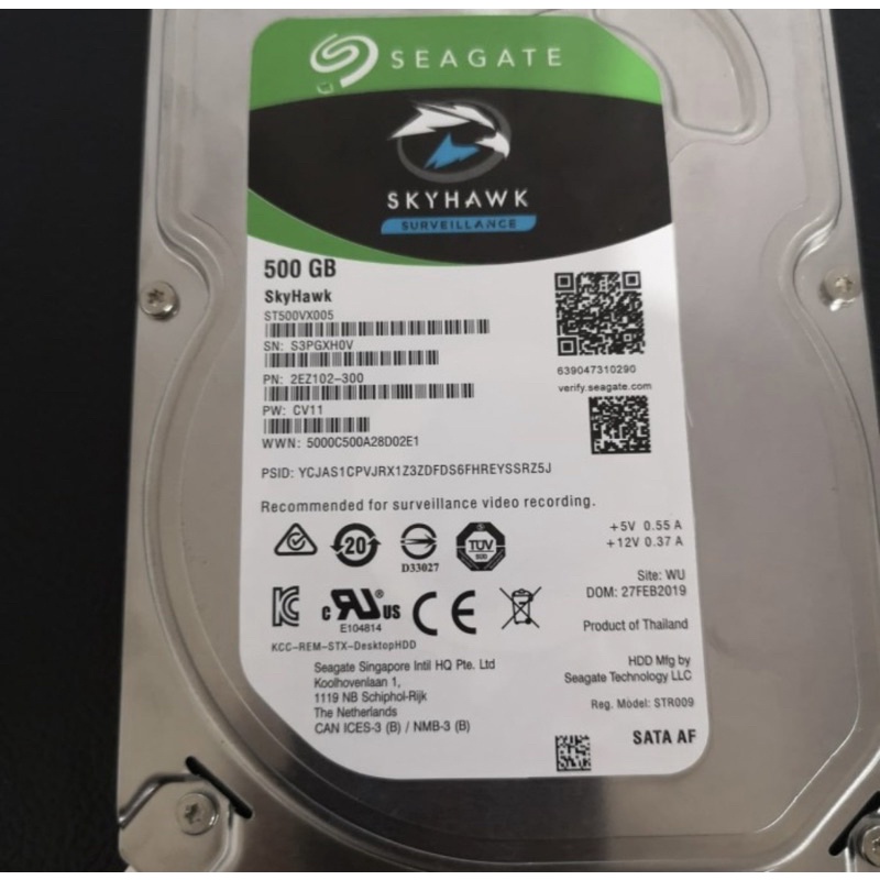 HDD Seagate 500gb barrcacuda untuk cctv dan pc