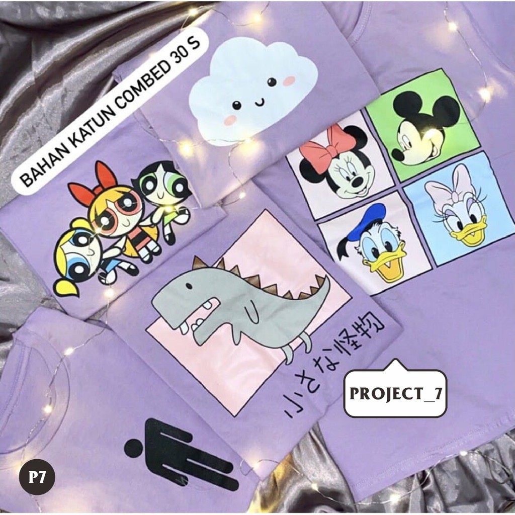 KAOS UNGU LILAC / KAOS TUMBLR UNGU / BAJU LILAC / BISA COD