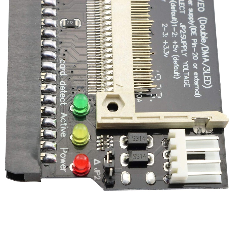 Btsg Compact Flash Card CF to IDE to 40Pin to 3.5in Kartu Ekspansi Untuk Desktop