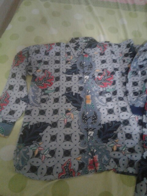 Maura Couple - Sania Ruffle Batik Couple Ori Ndoro Jawi -  Batik Modern Pekalongan