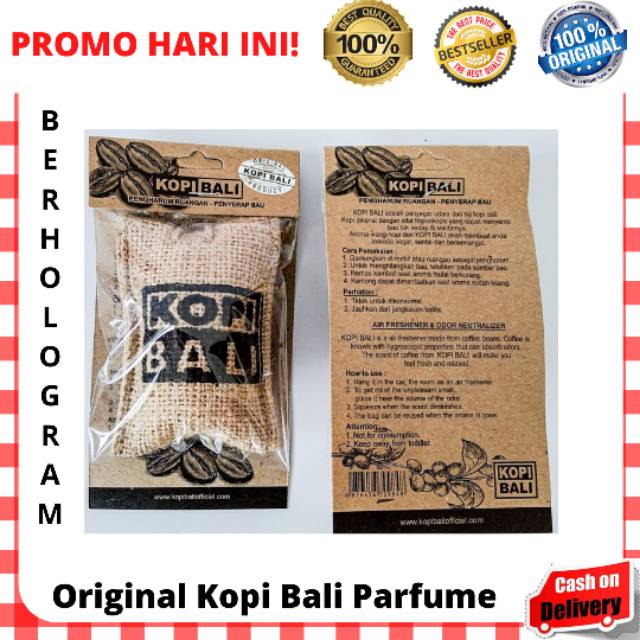 PARFUM KOPI BALI BERHOLOGRAM ORIGINAL Parfum Mobil Kopi Bali Pengharum Mobil Kopi Pewangi Aroma Kopi