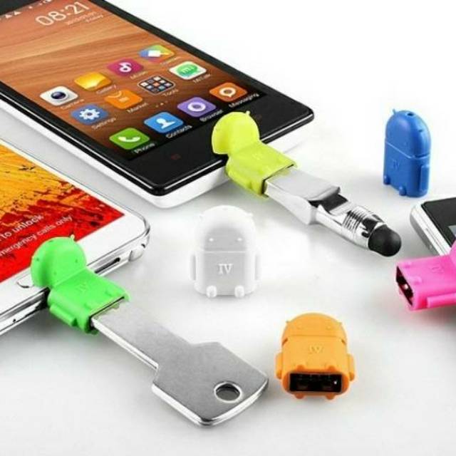 OTG Robot Micro USB Adapter Android