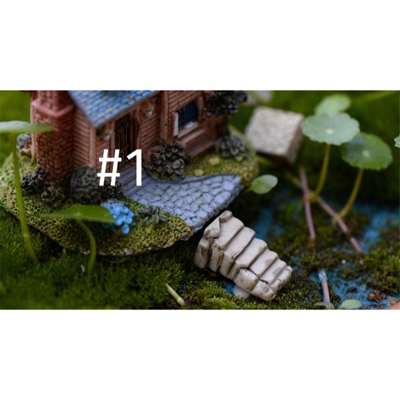 Miniatur Tangga Dekorasi Aquascape Maket Terarrium Dioarama - MNOO41