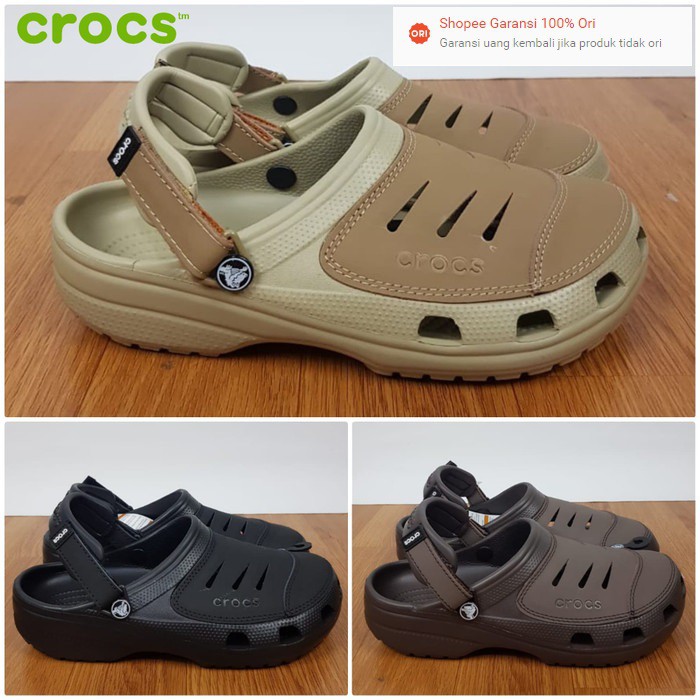 Crocs / Crocs Yukon / Sepatu Sandal Pria / Sandal Pria / Crocs Pria / Sepatu Sandal Crocs / Croc