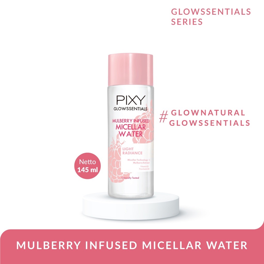 PIXY Glowssentials Mulberry Infused Micellar Water | Pixy Micellar Water by AILIN