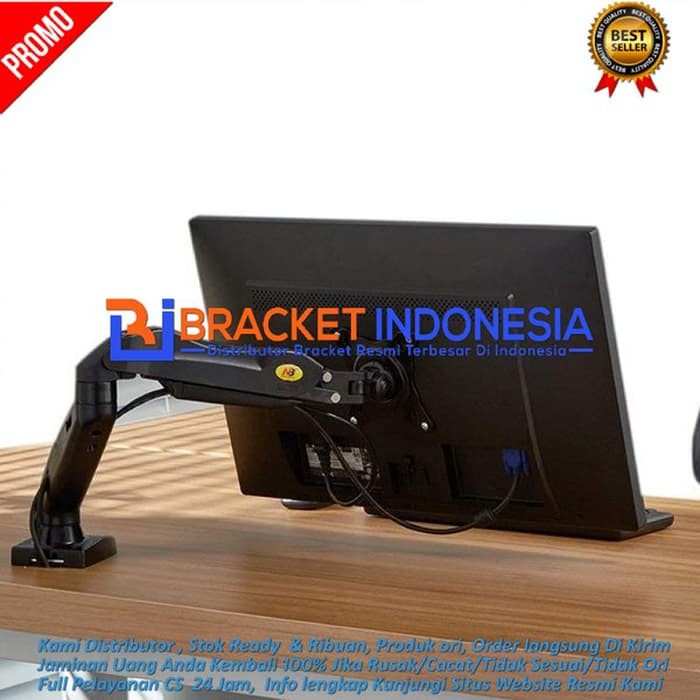 Bracket TV Breket GAS STRUT NB F80 ORI Monitor Arm 14 up to 27 inch