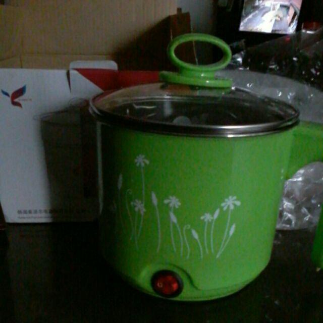 Panci Listrik / Teko Listrik Electric Steamer Pot Stainless Steel 16 Cm Warna