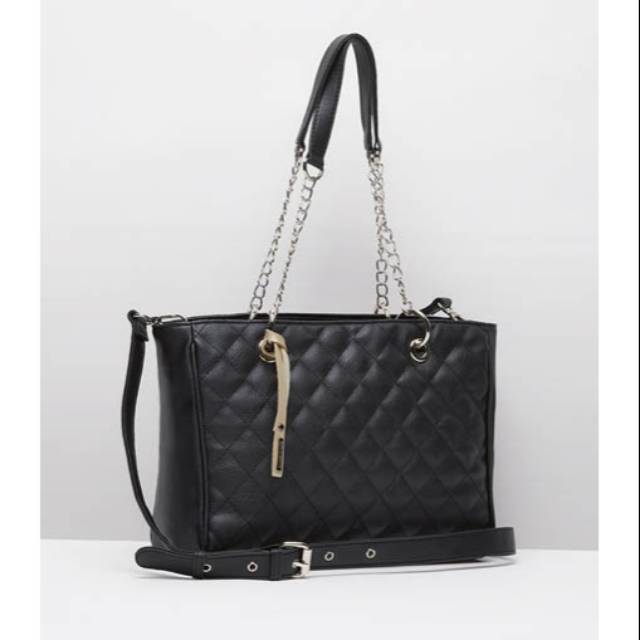 Shoulder Bag Tas Cangklong Wanita Lisye Black Sophie Paris Promo