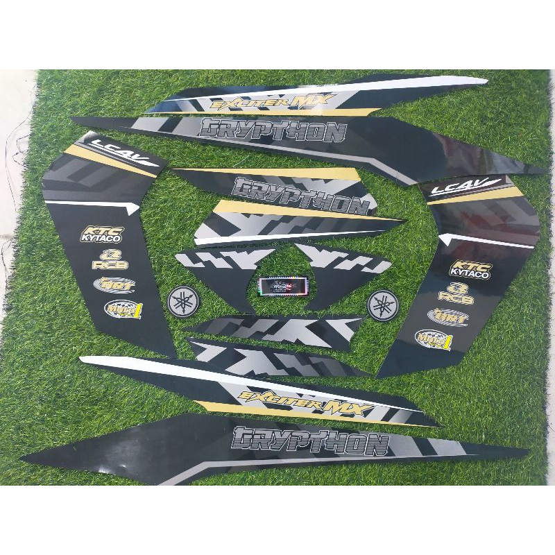 Striping Jupiter MX old silver gold