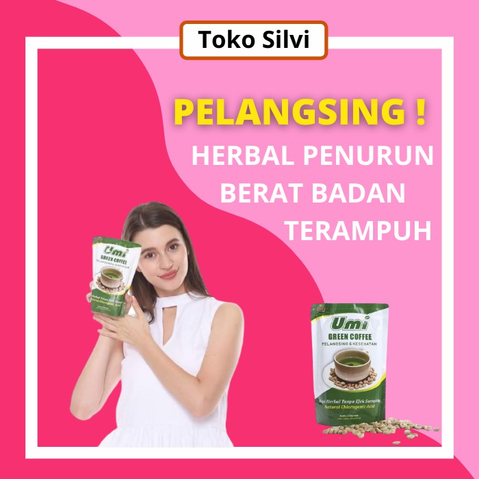 MINUMAN PENURUN BERAT BADAN UMI GREEN COFFEE COFFE ORIGINAL AMPUH MENURUNKAN BADAN DIET DETOX ALAMI