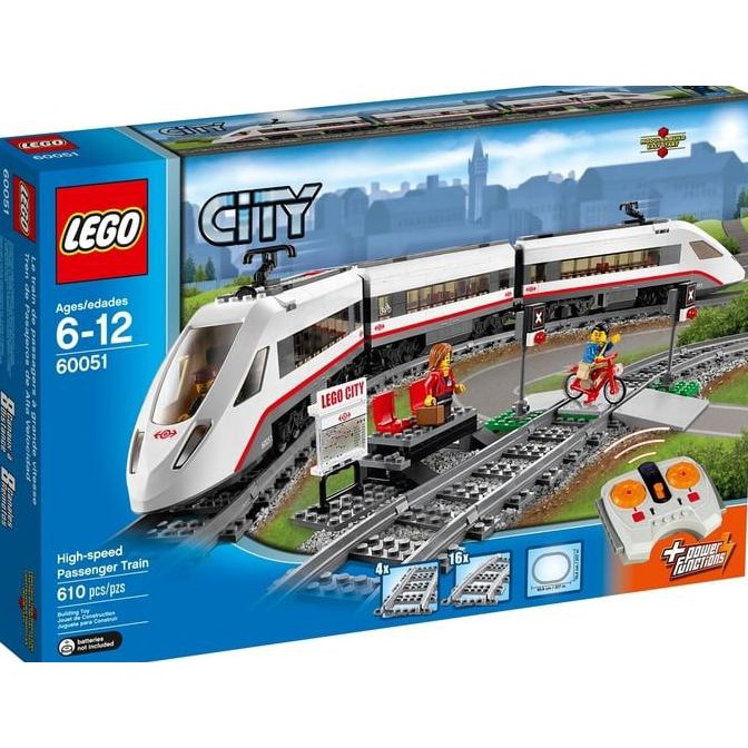 LEGO 60051 - CITY - HIGH-SPEED PASSENGER TRAIN
