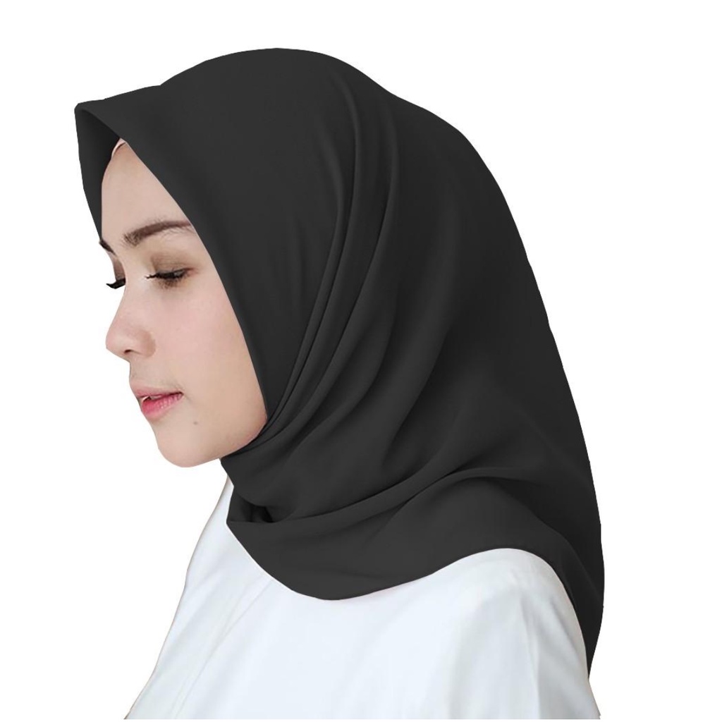 [TULALA SHOP]PROMO TERMURAH Hijab Segi Empat Paris Polos Premium/Kerudung/23 Warna