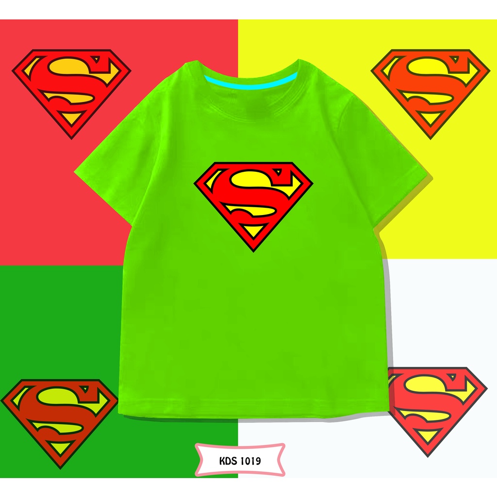 KAOS ANAK LAKI LAKI SUPERMAN/KAOS KATUN SUPERMAN ANAK ANAK