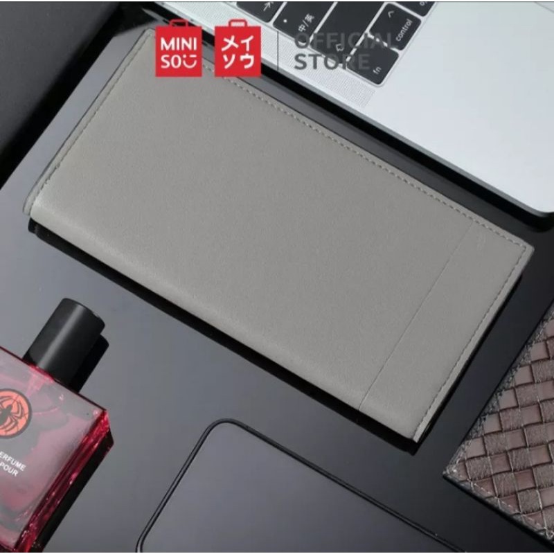miniso dompet panjang pria