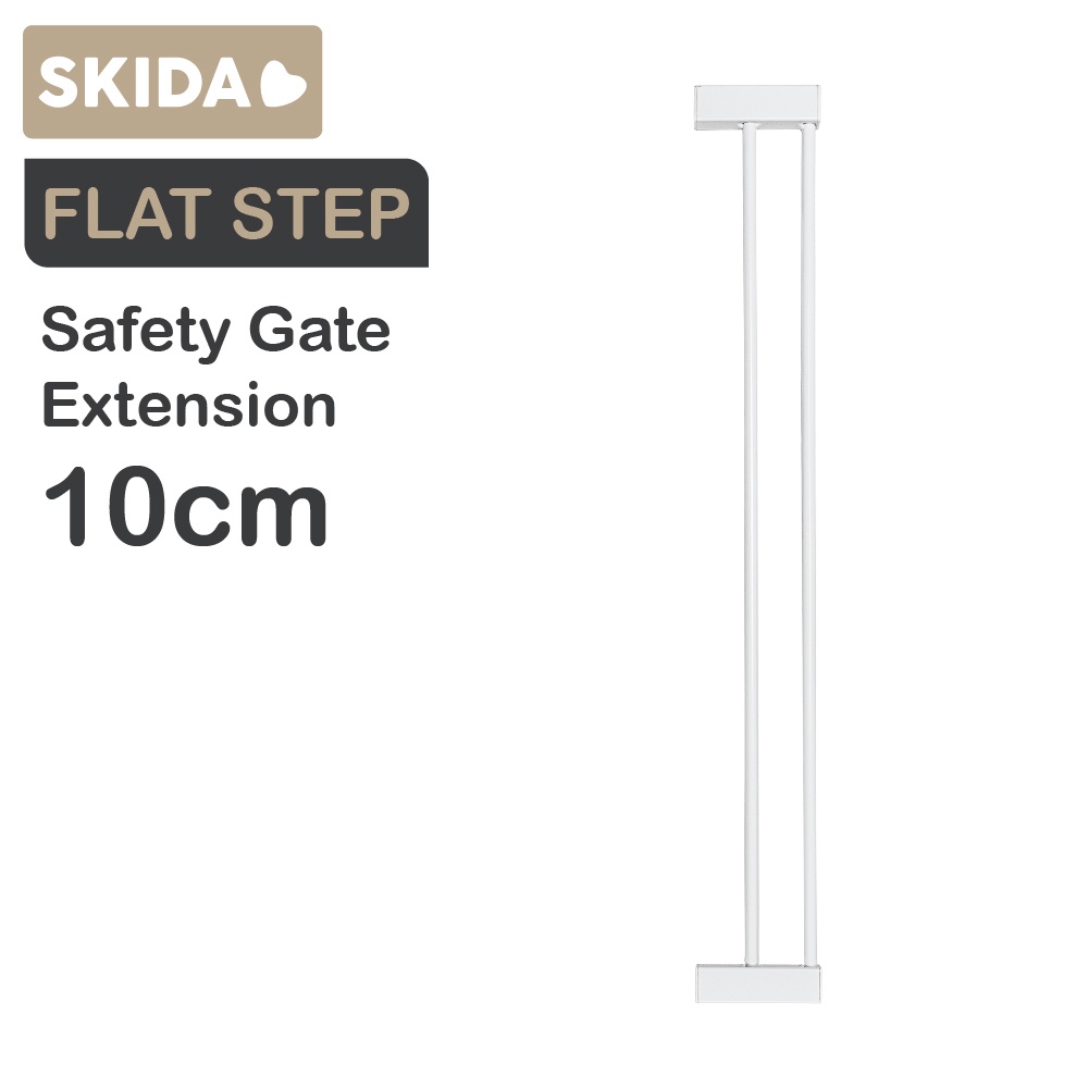 SKIDA Flat Step Extension 10cm Safety Gate Pagar Pengaman Bayi Anak