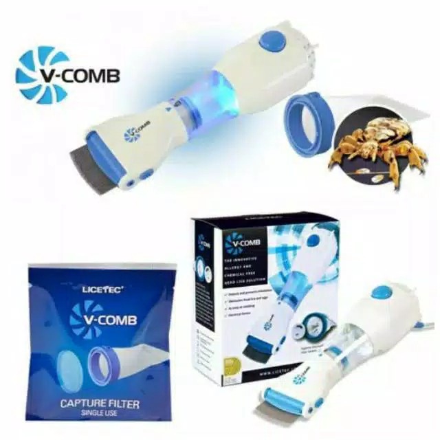 Sisir Kutu Vakum Elektrik murah/ Sedot Kutu / Vakum Kutu Elektrik