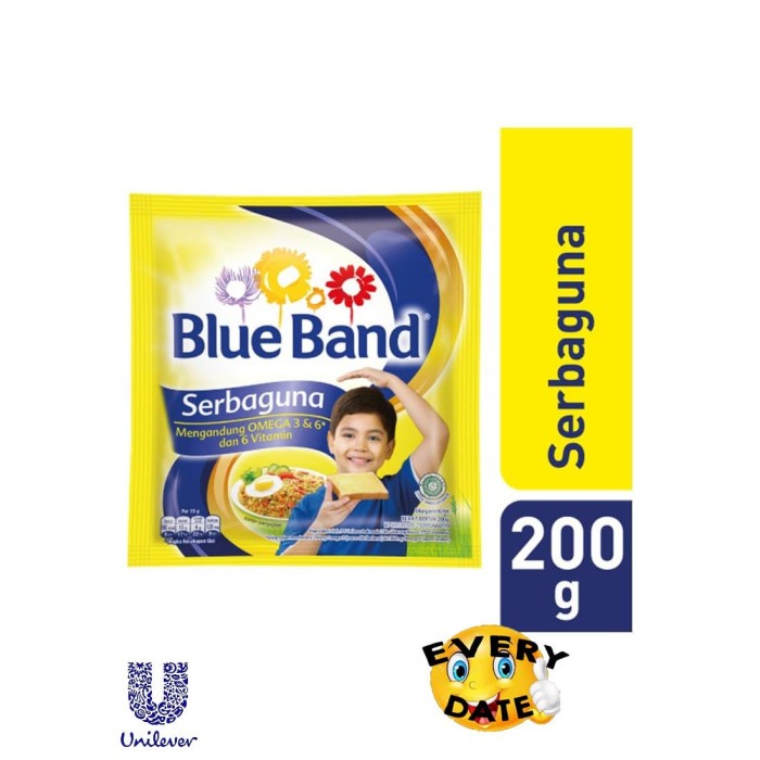 

ds211vz Mentega Blue Band 200Gr @1 Pcs Xa201As