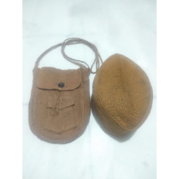 Tas Goni &amp; Kopiah Songkok Goni Paket  Murah Meriah