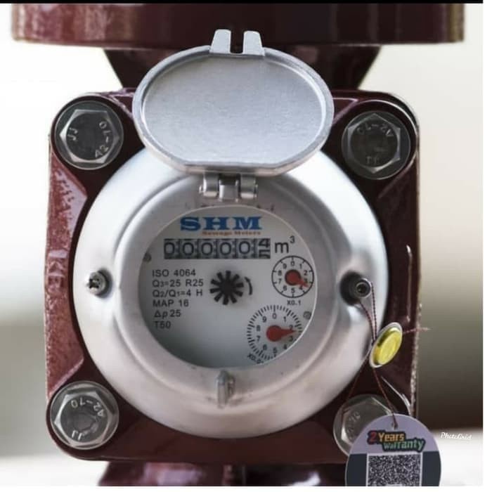 Pertukangan - Flow Meter Shm/Water Meter Shm/Meteran Air Kotor Shm Ukuran 6"(Inchi)