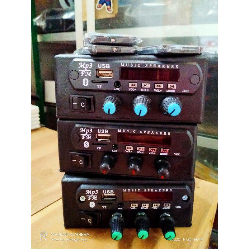 AMPLIFIER MINI 12 VOLT DILENGKAPI TONECONTROL POWER MINI 12 VOLT