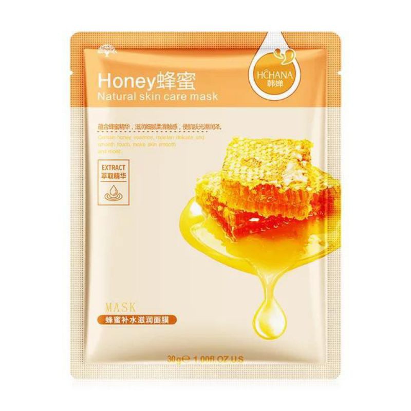 Hchana / Rorec Masker / Skincare Sheet Mask / Masker Wajah / Facial Mask / Hchana Mask