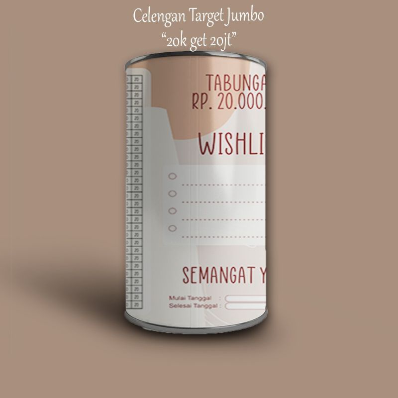 CELENGAN TARGET JUMBO KARAKTER VIRAL TIKTOK ( 20RIBU TARGET 20JUTA )