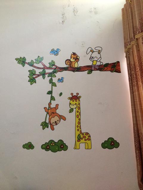 Wall Sticker Binatang Lucu